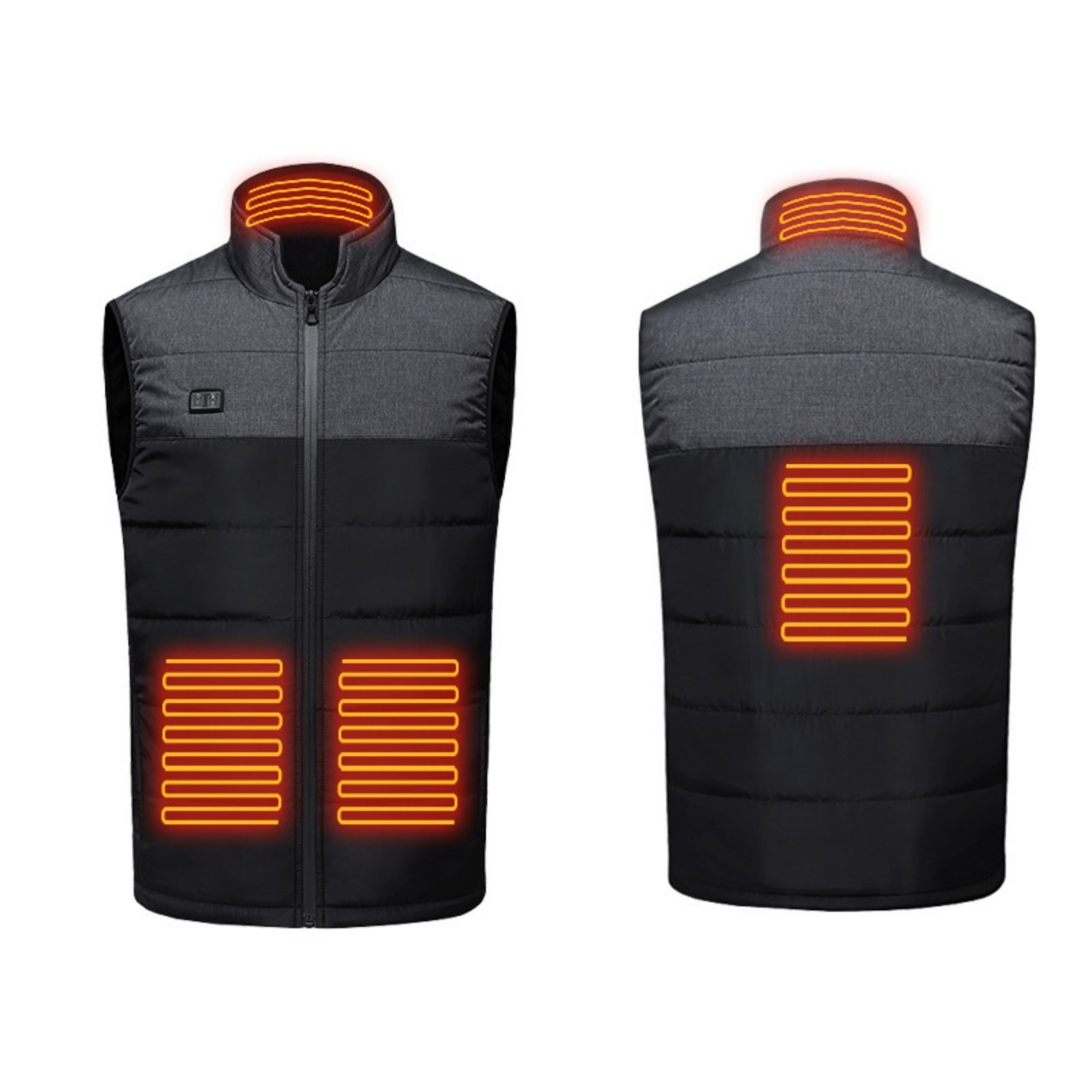 4 Zones Dual Controls Heated Vest Item No#10338 - Image 8