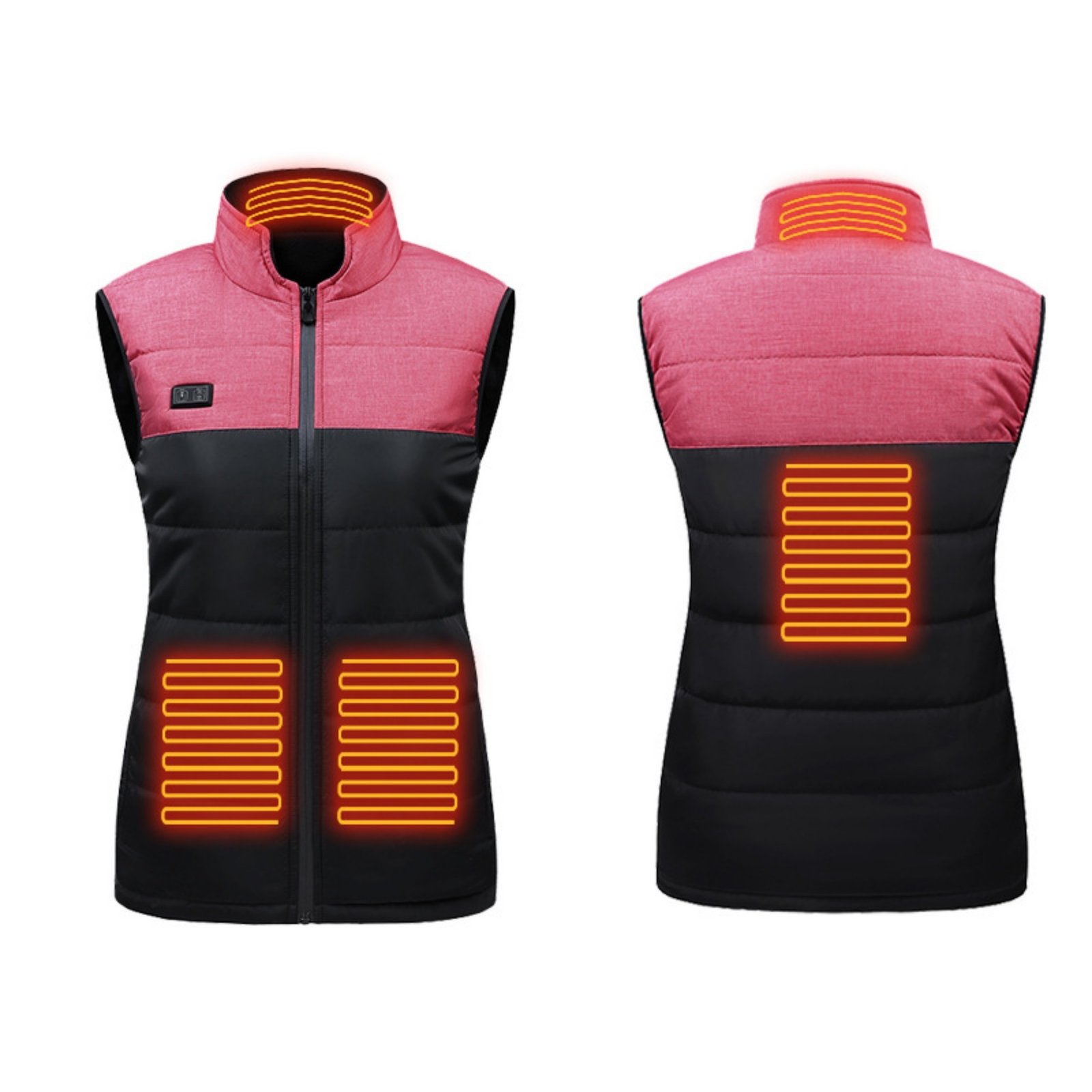 4 Zones Dual Controls Heated Vest Item No#10338 - Image 9