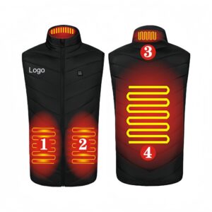 Heating Vest 4 Areas Item No#10339
