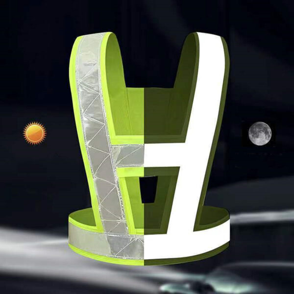 Adjustable Reflective Security Vest Item No#10285 - Image 4