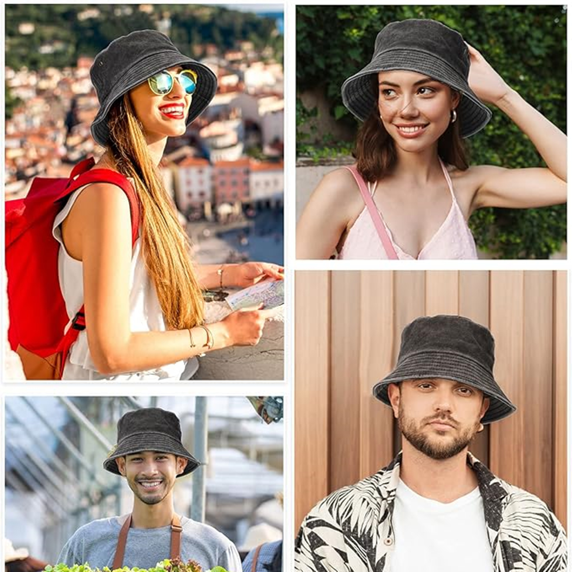 Washed Cotton Bucket Hat Item No#10302 - Image 5