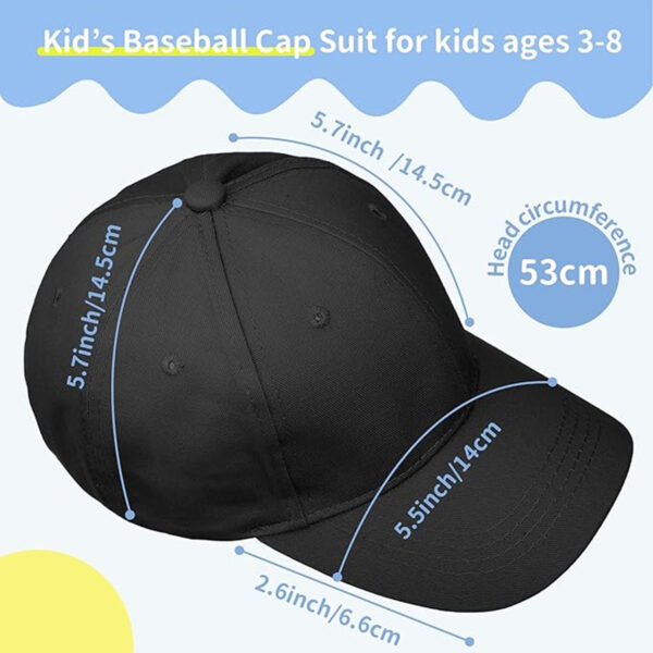 Kids Baseball Cap Item No#10303 - Image 2