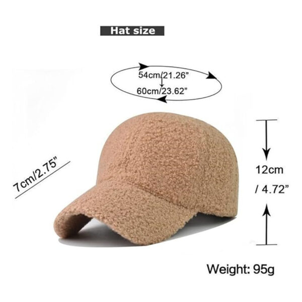 Winter Baseball Cap Item No#10308 - Image 2