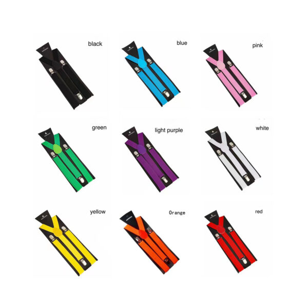 Adjustable Elastic Unisex Suspender Item No#10311 - Image 2