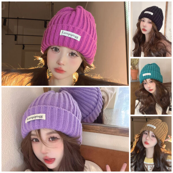Winter Knit Beanie Hat Item No#10317 - Image 5