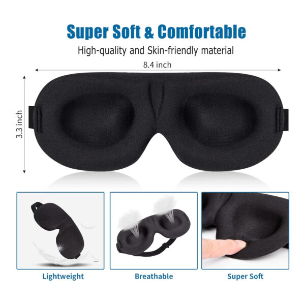 3D Eye Mask For Sleeping Item No#10335 - Image 2