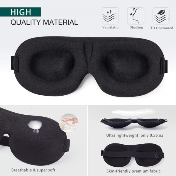 3D Eye Mask For Sleeping Item No#10335 - Image 4