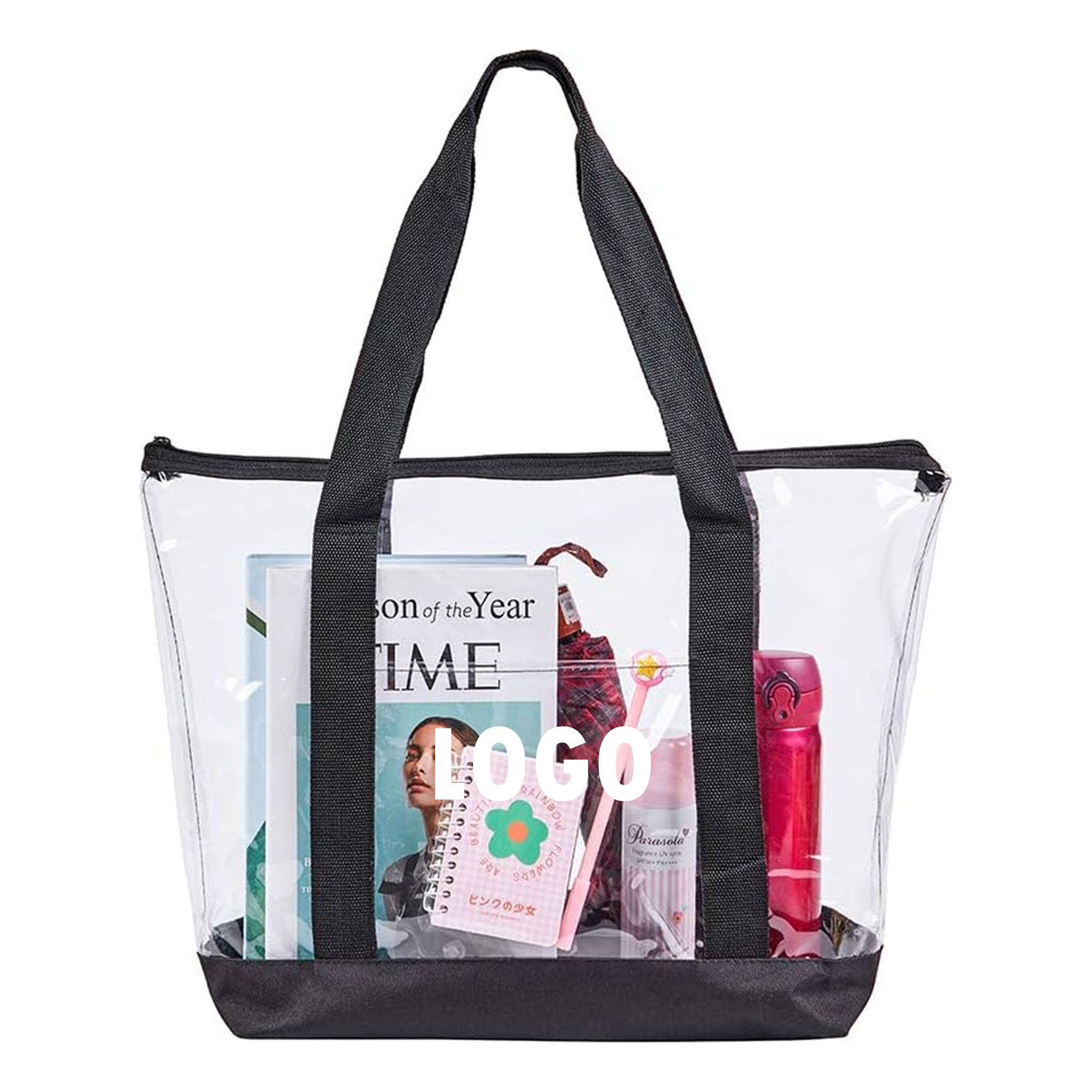 Handy Laundry Clear Tote Bag Item No#10342