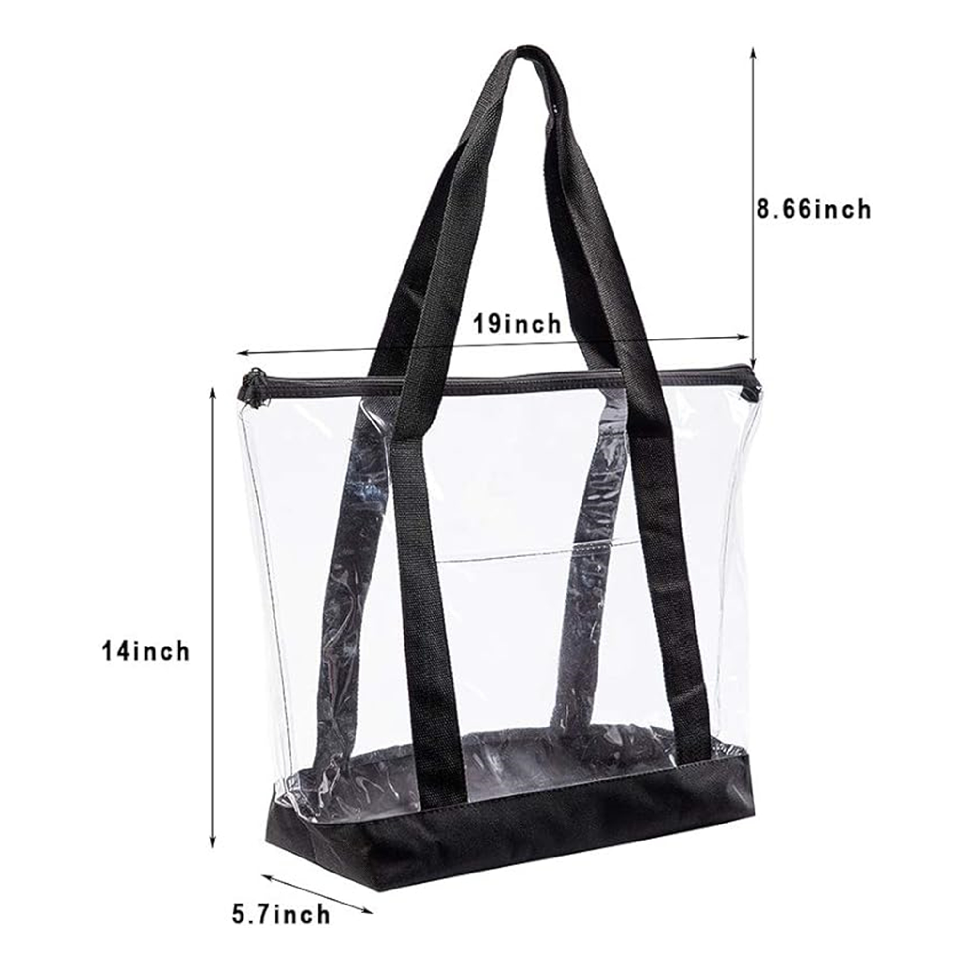 Handy Laundry Clear Tote Bag Item No#10342 - Image 2