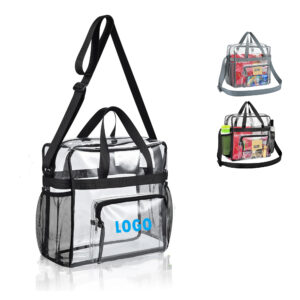 Clear Bag With Reinforced Strap Item No#10344