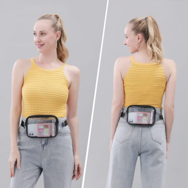 Mini Clear Waist Bag Item No#10351 - Image 4