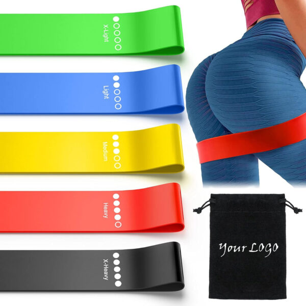 5 Set Of Resistance Bands Item No#10352