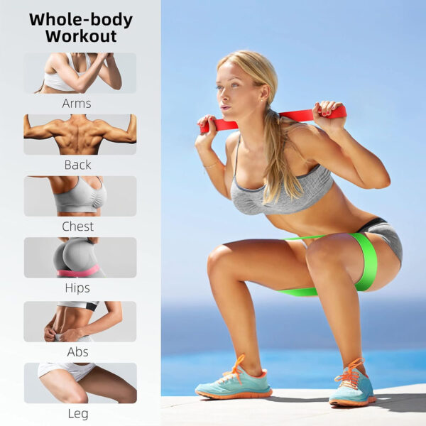 5 Set Of Resistance Bands Item No#10352 - Image 4