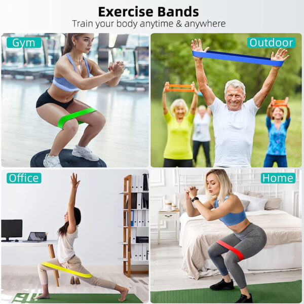 5 Set Of Resistance Bands Item No#10352 - Image 5