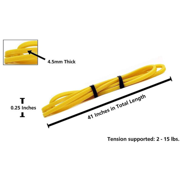 Resistance Stretch Loop Band 15Ibs Yellow Item No#10356 - Image 2