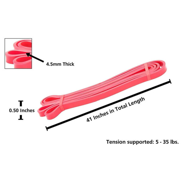 Resistance Stretch Loop Band 35Ibs Red Item No#10357 - Image 2