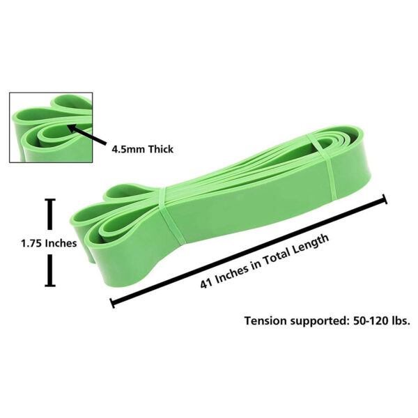 Resistance Stretch Loop Band 120Ibs Green Item No#10360 - Image 2