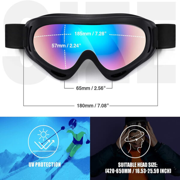 Outdoor Sport Snow Ski Goggles Item No#10162 - Image 5