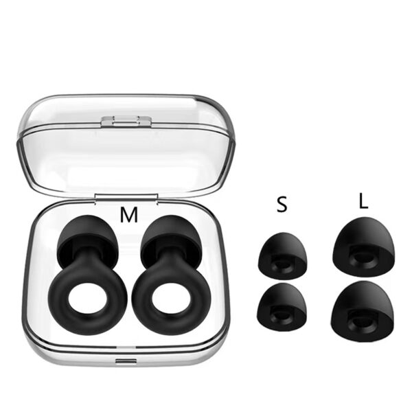 Circle Reusable Silicone Ear Plugs For Noise Reduction Item No#10164 - Image 4