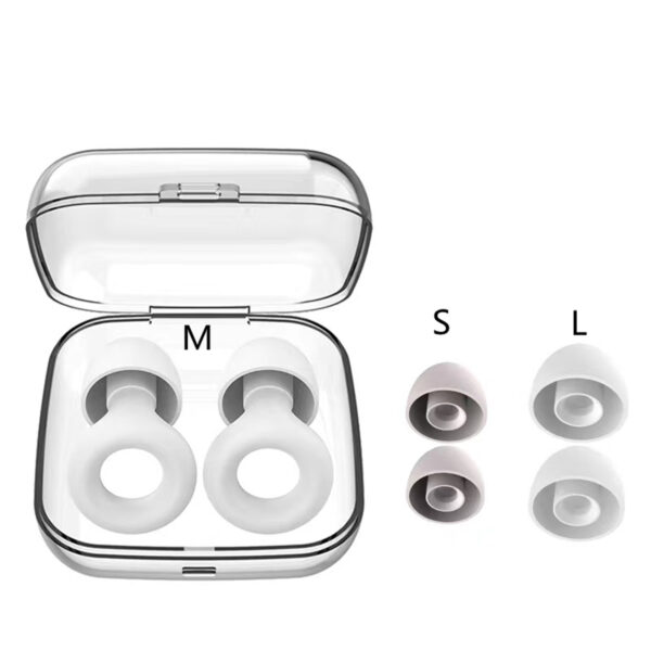 Circle Reusable Silicone Ear Plugs For Noise Reduction Item No#10164 - Image 5