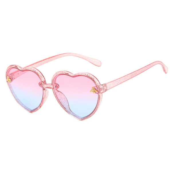 Heart Shaped Sunglasses For Kids Age 2-10 Item No#10166 - Image 4