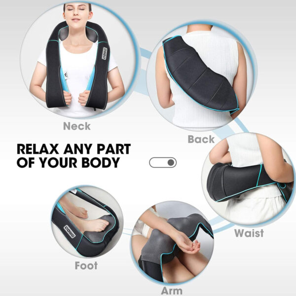Electric Hating Massager For Neck And Shoulder Item No#10171 - Image 5