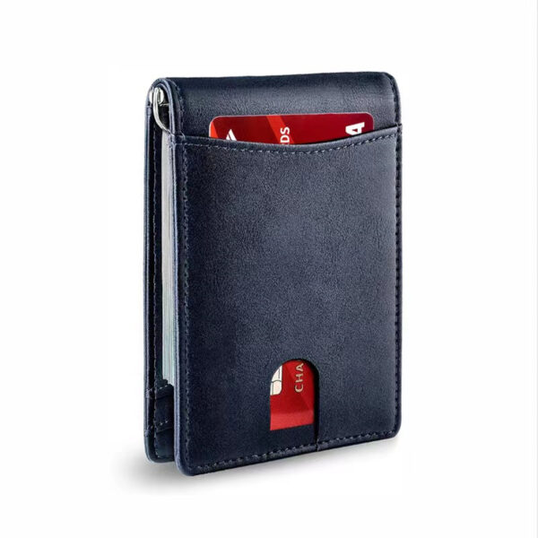 Genuine Leather Slim Wallet Item No#10173 - Image 2