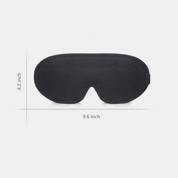3D Contoured Cup Eye Mask With Adjustable Strap Item No#10189 - Image 3