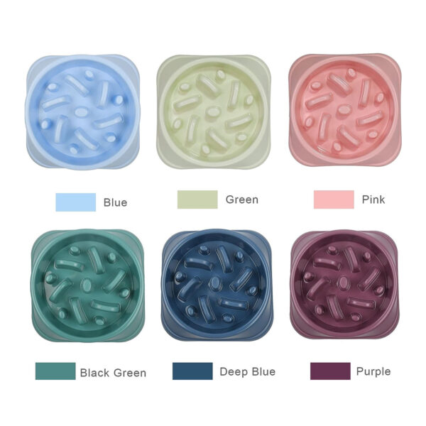 Dog Or Cat Slow Feeder Bowls Item No#10198 - Image 2