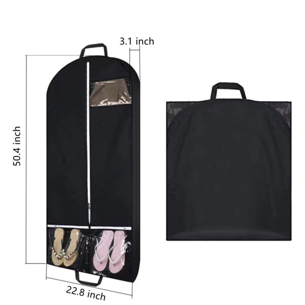 50" Garment Bag Suit Bags For Travel Item No#10201 - Image 2