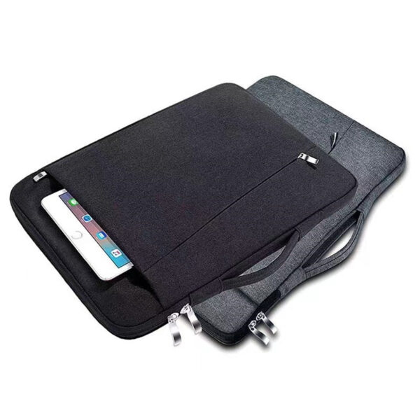 14 inch Computer Carrying Sleeve bag with Handle Item No#10214 - Image 2