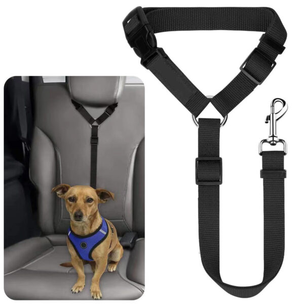 2 Packs Adjustable Dog Cat Safety Seat Belt In carItem No#10002 - Image 2