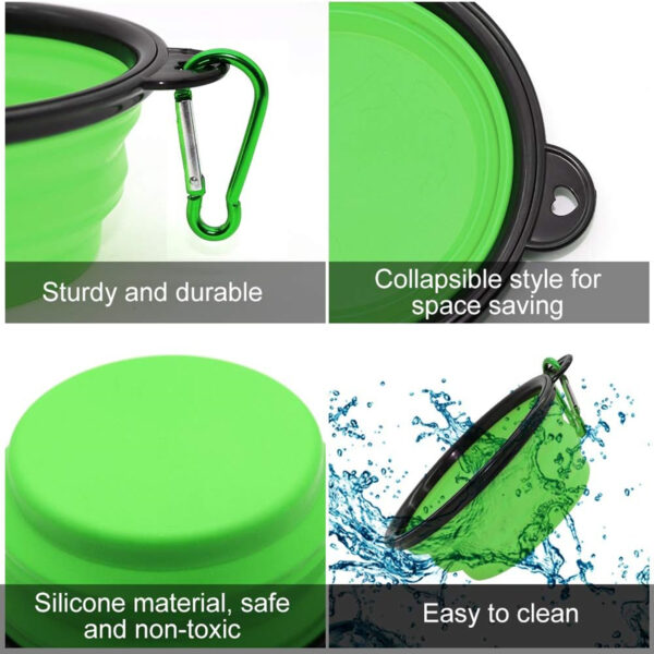 Pet Collapsible Water Bowls Item No#10006 - Image 4