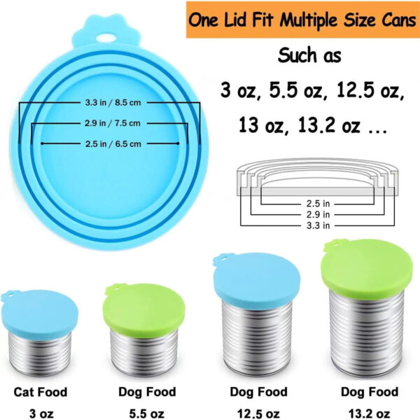 Pet Food Can Lids silicone cover
Item No#10014 - Image 2