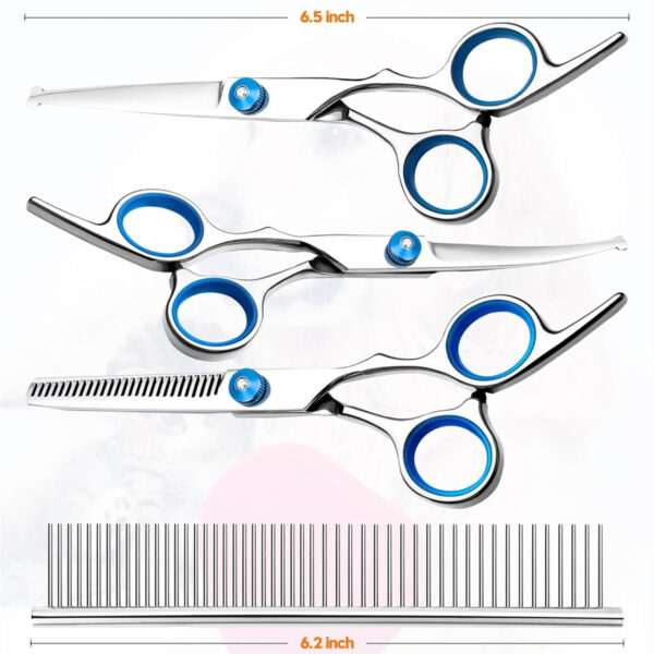 5 in 1 Dog Grooming Scissors Set
Item No#10021 - Image 2