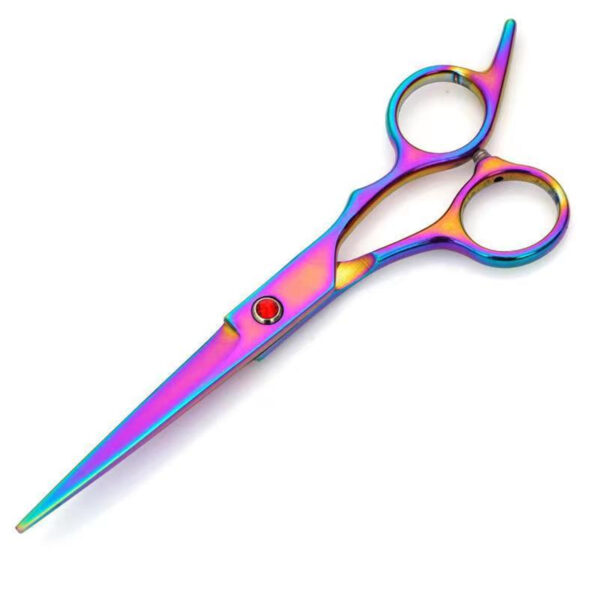 Rainbow coated 6 in 1 Dog Grooming Scissors SetItem No#10022 - Image 5