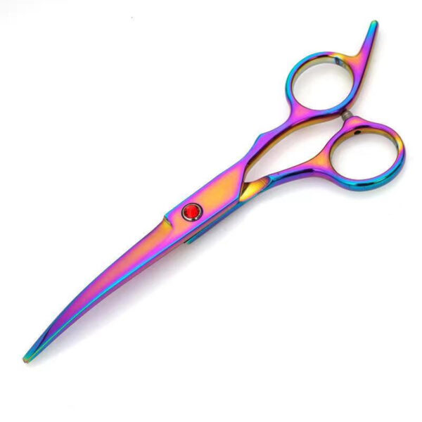 Rainbow coated 6 in 1 Dog Grooming Scissors SetItem No#10022 - Image 6