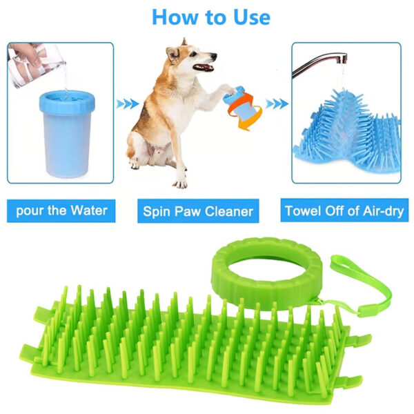 Dog Paw Washer Cup Foot cleannerItem No#10026 - Image 3