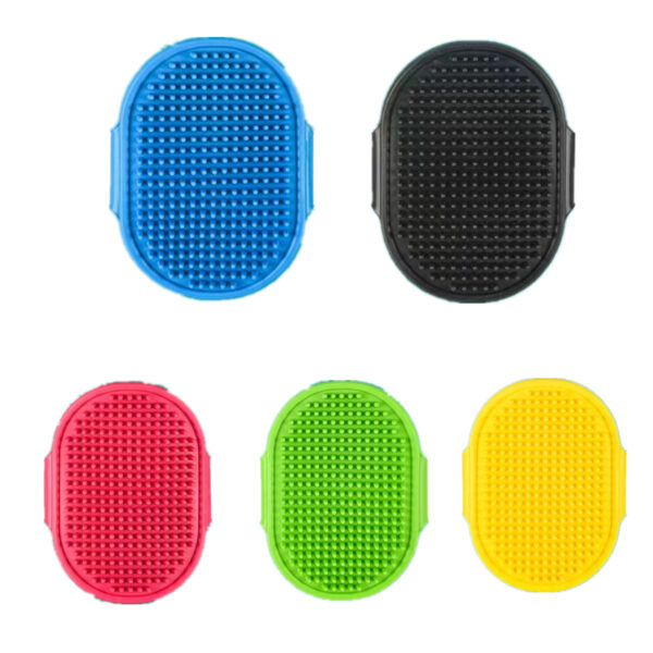 Pet Shampoo Bath Brush with Rubber CombItem No#10027 - Image 4