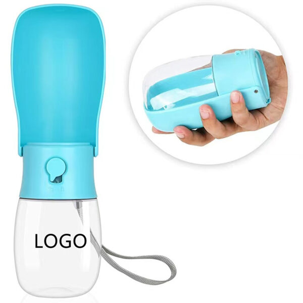 12Oz Foldable Dog Water Bottle Item No#10031