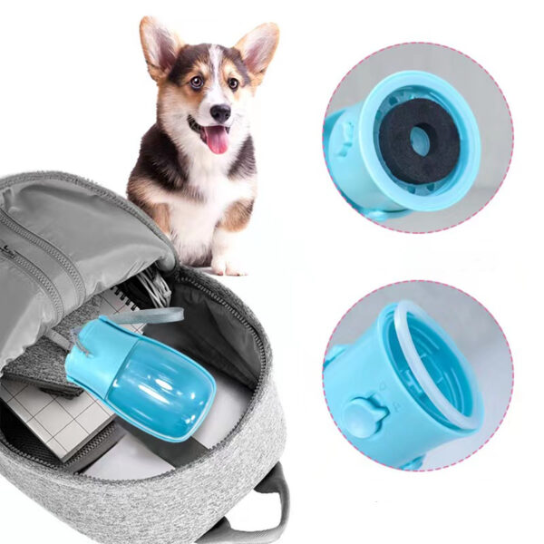 12Oz Foldable Dog Water Bottle Item No#10031 - Image 5