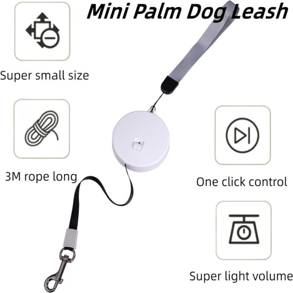Pet Mini Retractable Dog Leash Item No#10032 - Image 2