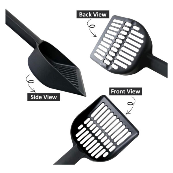 Storable Cat Litter Scooper With Handle Item No#10033 - Image 2