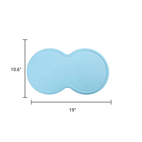 Pet Silicone Feeding Mats For Floors Item No#10034 - Image 3