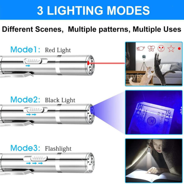 Cat Toys Usb Recharge Laser Pointer Item No#10035 - Image 3