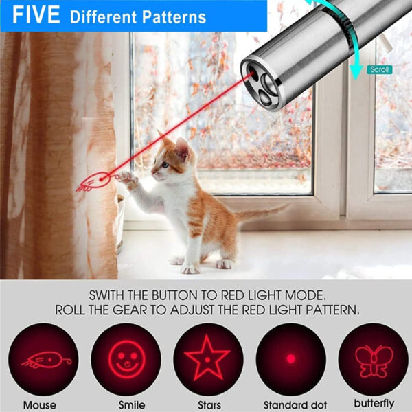 Cat Toys Usb Recharge Laser Pointer Item No#10035 - Image 5