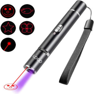 Cat Toys Usb Recharge Laser Pointer With Uv Purple Light Item No#10036