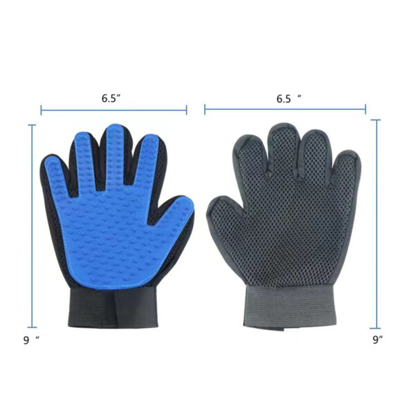 Pet Grooming Gloves Cat Brushes For Gentle Shedding Item No#10042 - Image 3