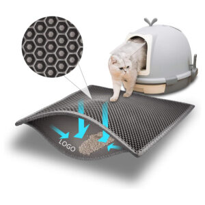 Cat Litter Mat Urine Proof Trapping Mat 23.7X17.8 Inch Item No#10045