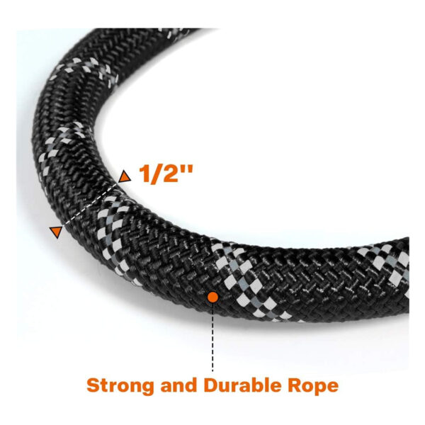 5 Ft Reflective Dog Leash With Comfortable Padded Handle Item No#10048 - Image 4